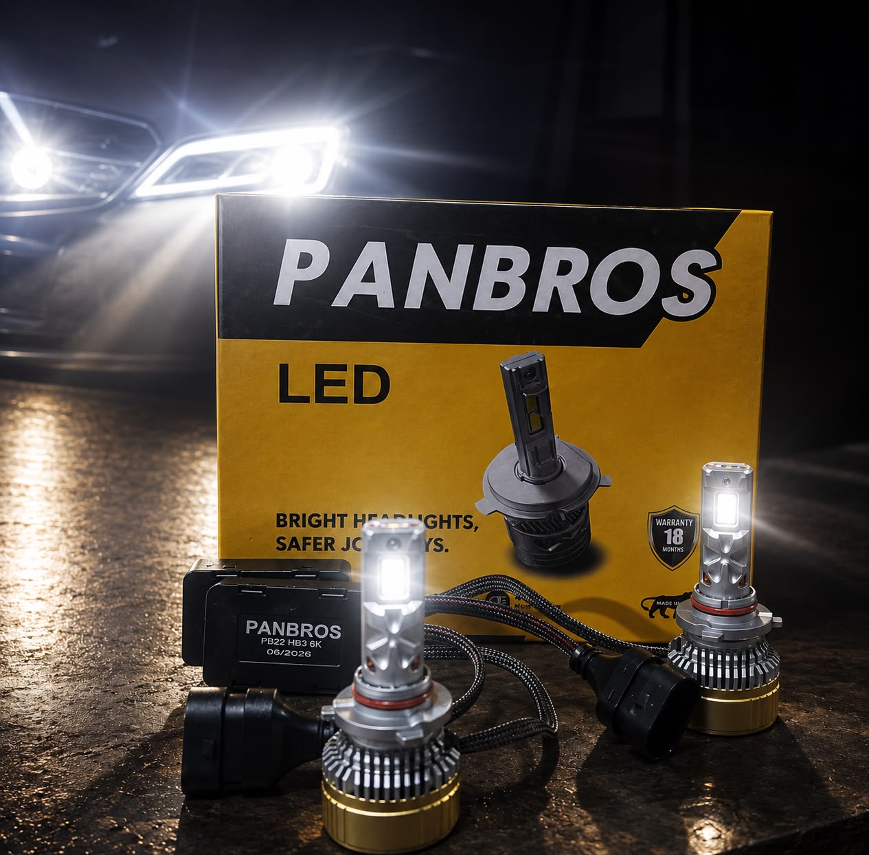 PB-12V-HB3/9005 360W 9005 LED 360W 6000K