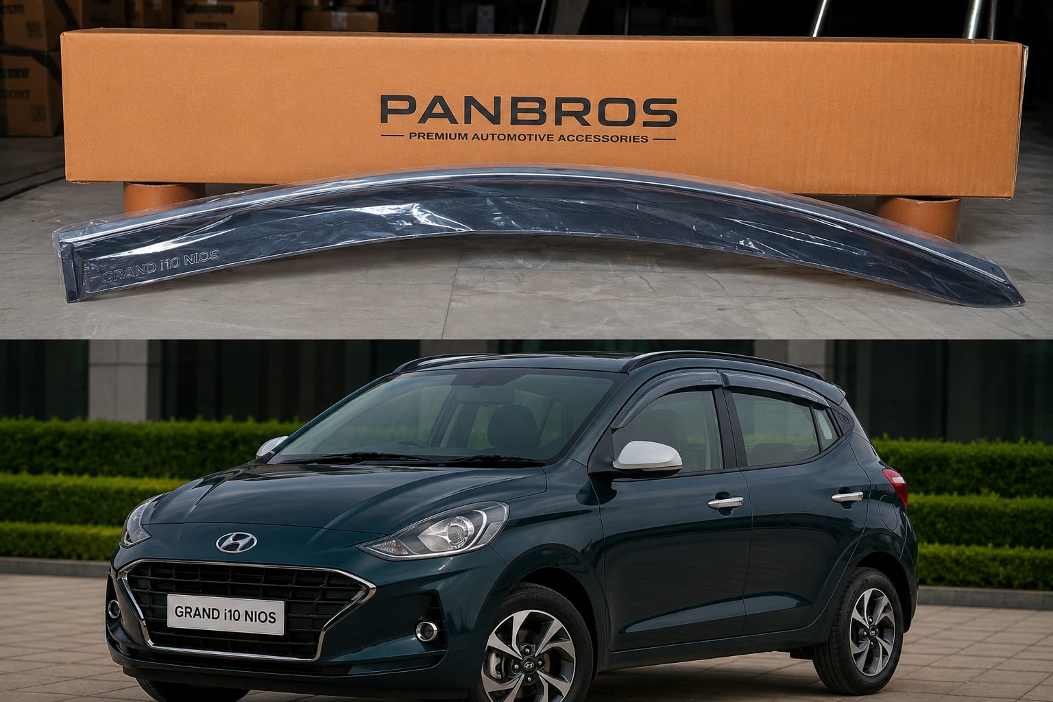DOOR VISOR SUITABLE FOR GRAND 110 NIOS