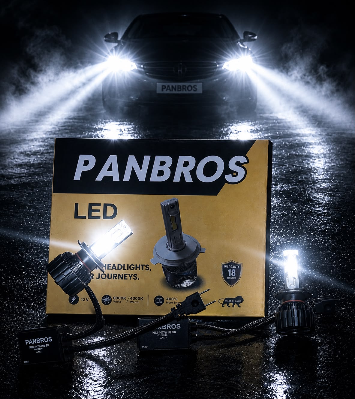 PB-12V-H7-220W  H7 LED 220W 6000K