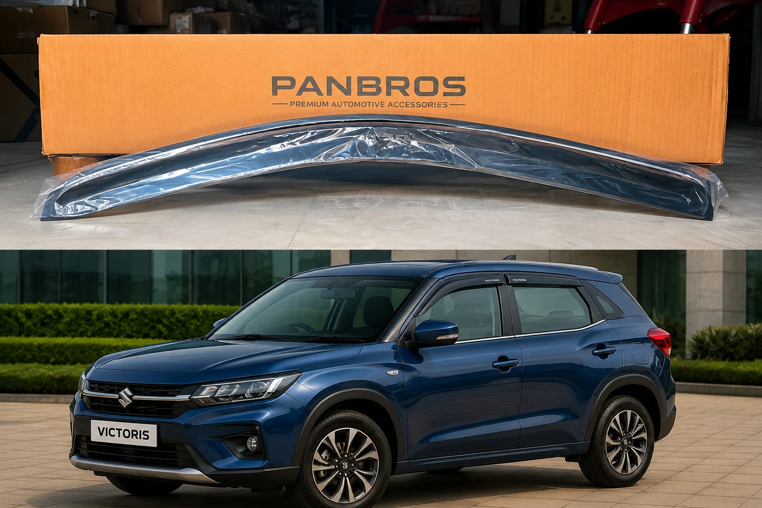 DOOR VISOR SUITABLE FOR VICTORIS