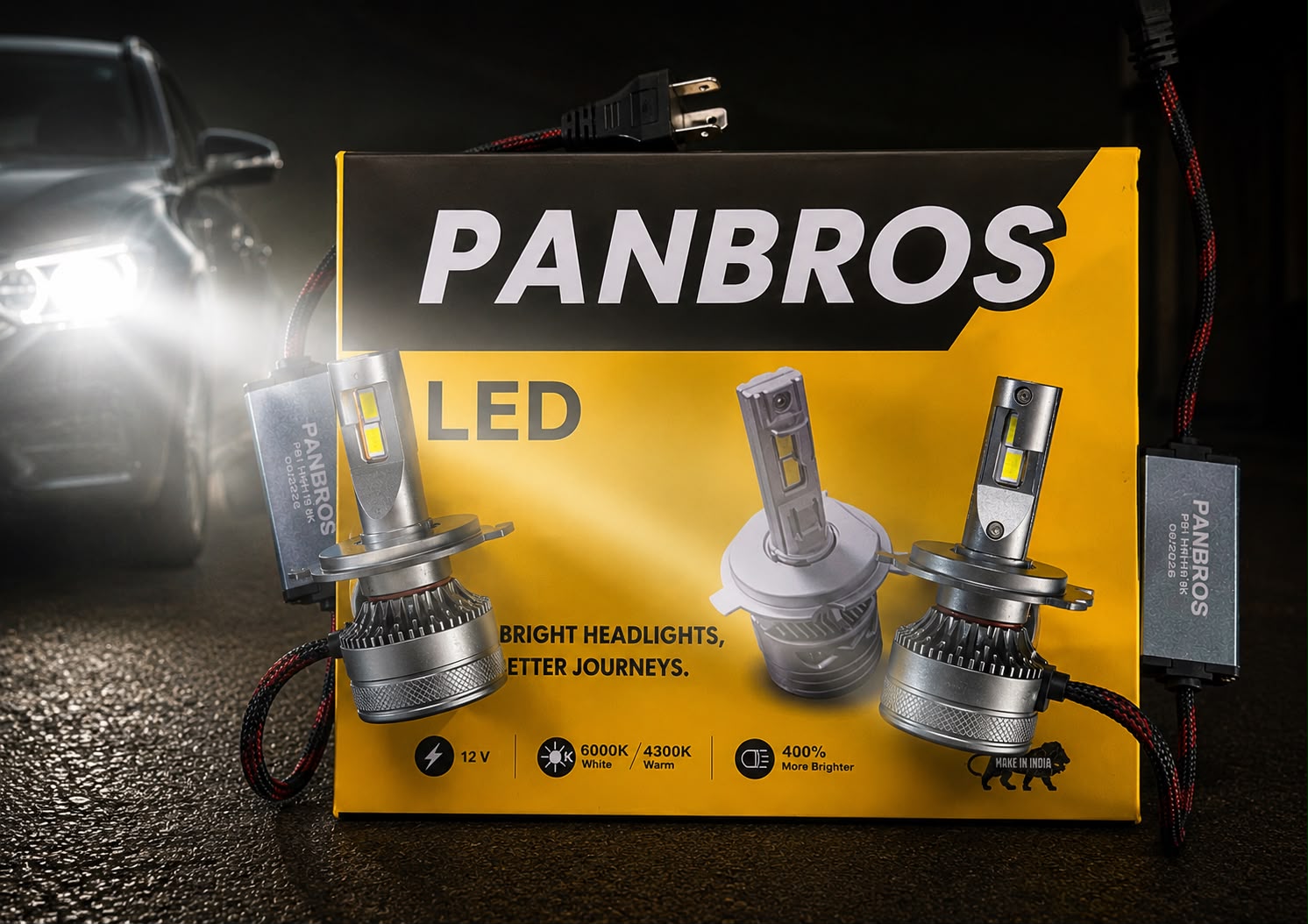 PB-12V-H4-240W H4 LED 240W 6000K