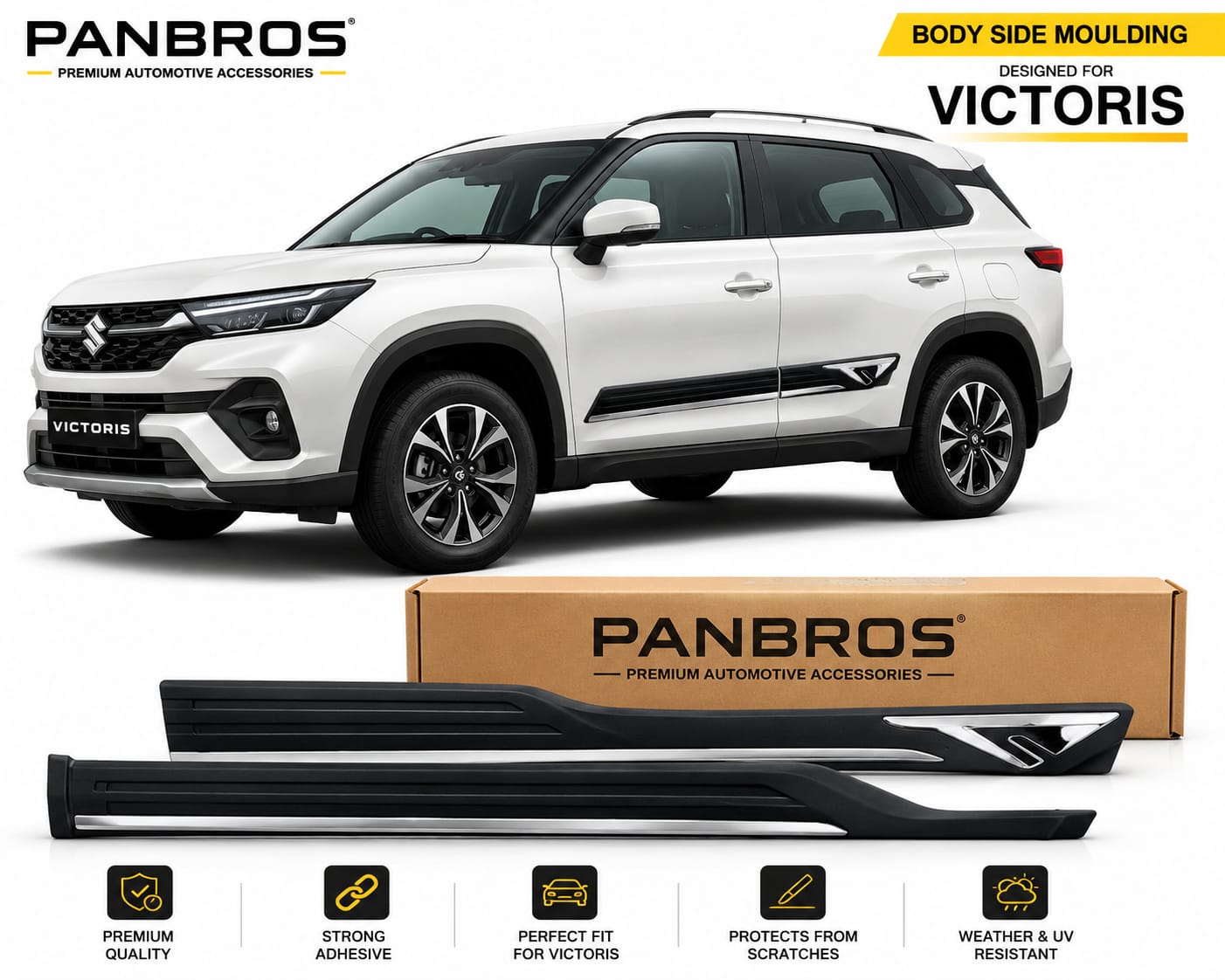 BODY SIDE MOULDING SUITABLE FOR VICTORIS