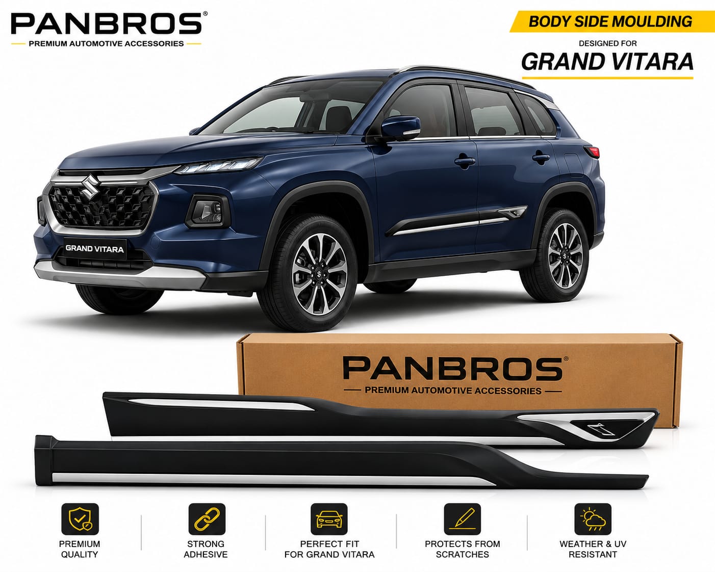 BODY SIDE MOULDING SUITABLE FOR GRAND VITARA