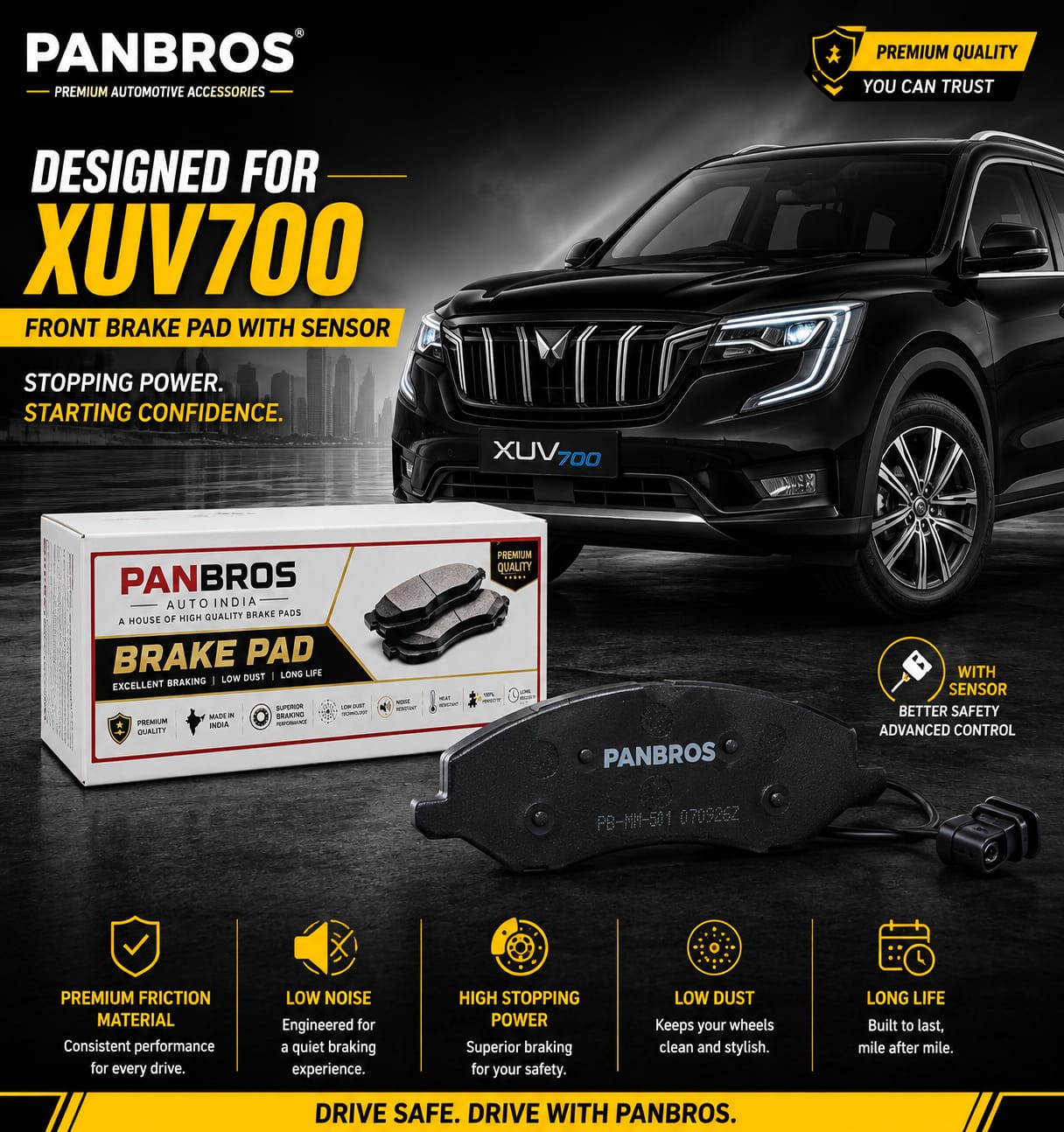 PB-MH-501 XUV 700 FRONT