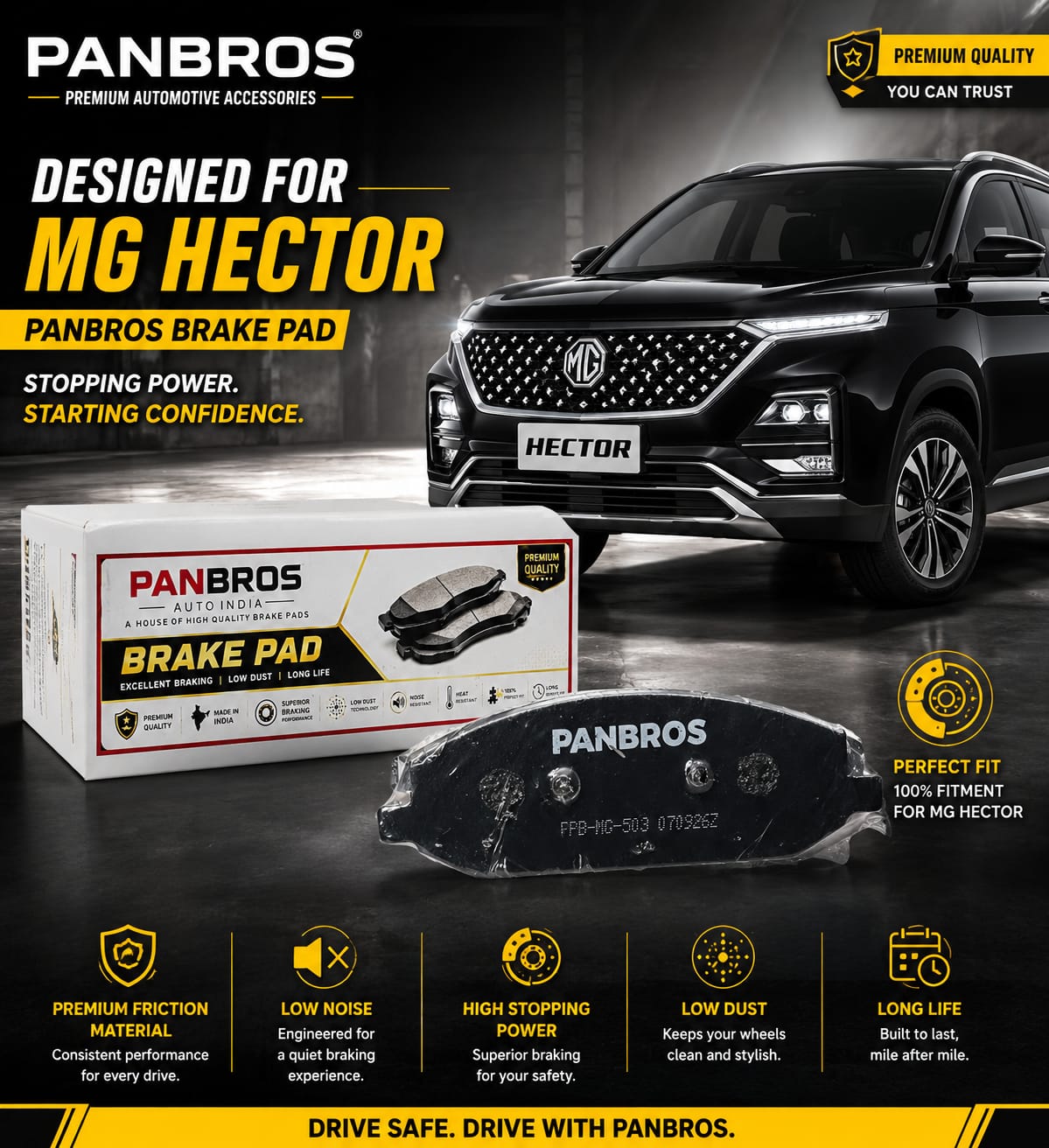 PB-MG-503 MG HECTOR FRONT